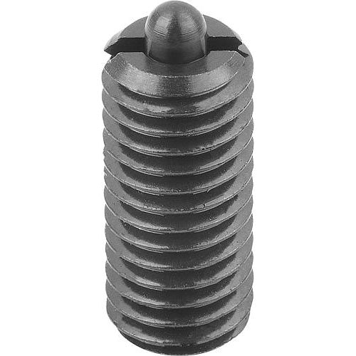 KIPP K0317.20 SPRING PLUNGER STANDARD SPRING FORCE D=M20 L=40, STEEL, COMP:PIN STEEL Sale