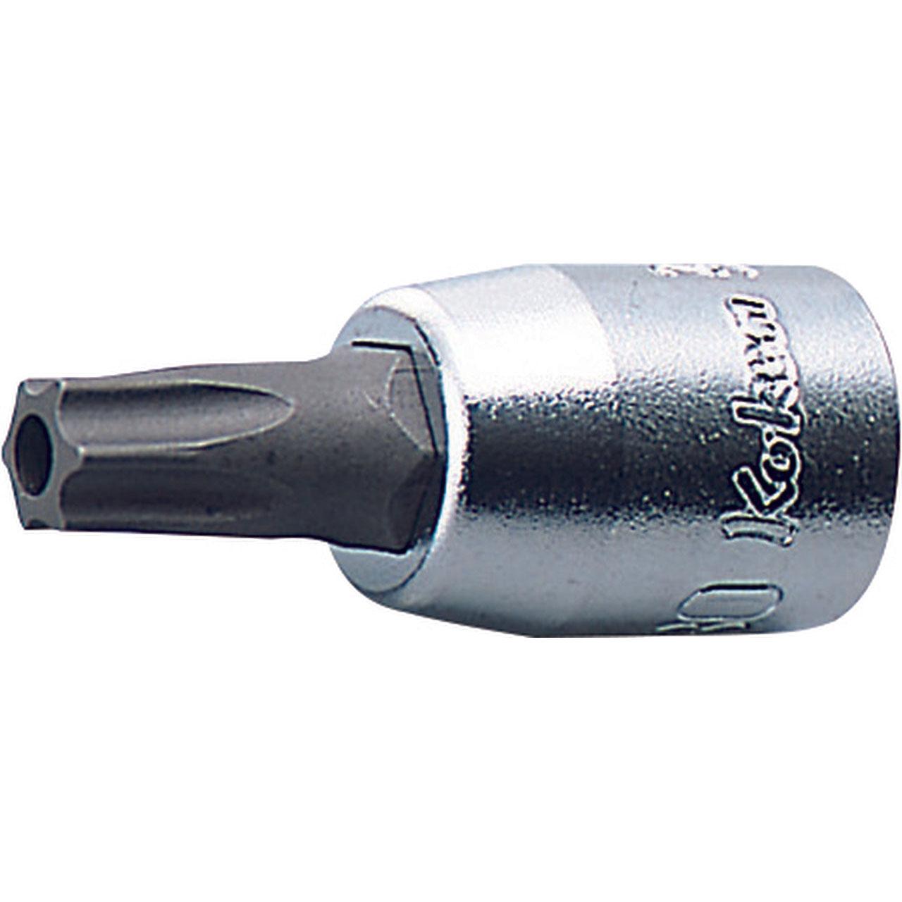 Ko-ken 2025.28-T30H 1/4 Sq. Dr. Bit Socket TORX T30H Tamper Resistant Length 28mm Online now