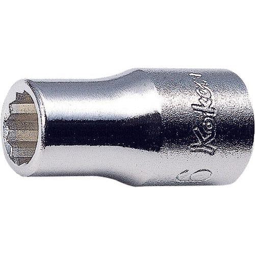 Ko-ken 2405M-4 1/4 Sq. Dr. Socket  4mm 12 point Length 22mm Online