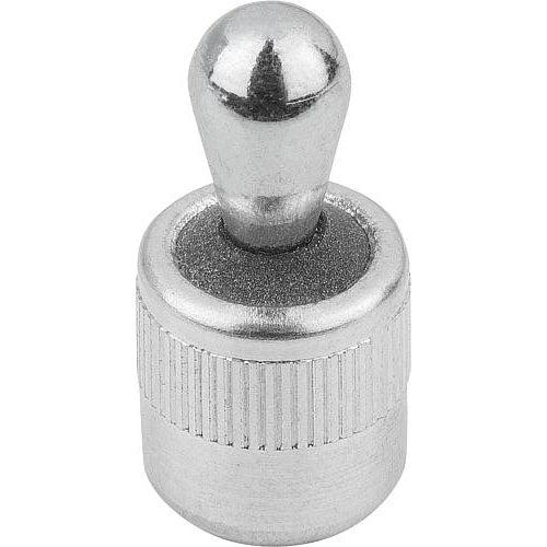 KIPP K0368.22084 LATERAL SPRING PLUNGER, SPRING FORCE W. SEAL D=12, D2=12, L1=13, ALUMINIUM, COMP:STEEL Supply