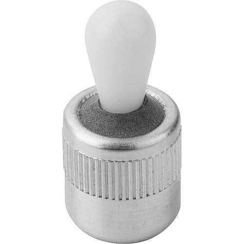 KIPP K0368.72064 LATERAL SPRING PLUNGER, SPRING FORCE W. SEAL D=10, D2=10, L1=10, ALUMINIUM, COMP:POLYACETAL Supply