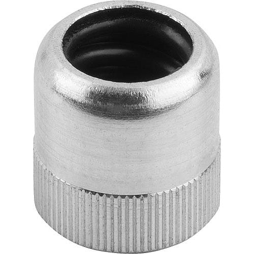 KIPP K0370.31058 LATERAL SPRING PLUNGER, SPRING FORCE WITHOUT THRUST PIN, FORM:A WITHOUT SEAL D=10,  L1=4, ALUMINIUM, COMP:STEEL Supply