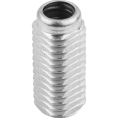 KIPP K0372.1200X16 LATERAL SPRING PLUNGER SPRING FORCE, WITH THREADED SLEEVE WITHOUT THRUST PIN, D=M18X1,5 L=18, FORM:A, STEEL, Online Hot Sale
