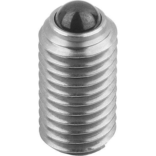 KIPP K0609.05 SPRING PLUNGER SPRING FORCE D=M05 L=12, STAINLESS STEEL, COMP:BALL CERAMIC Online now