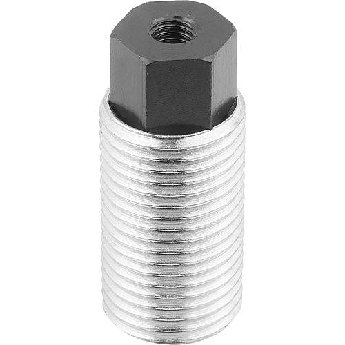 KIPP K0977.1120 SPRING PUSH-PULL PLUNGER SPRING FORCE, WITH ROTATION LOCK D=M20X1,5 L=34, FORM:I, STEEL, COMP:PIN STEEL Sale