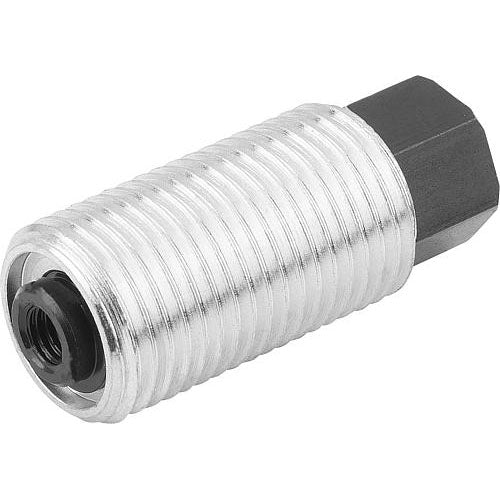 KIPP K0977.1120 SPRING PUSH-PULL PLUNGER SPRING FORCE, WITH ROTATION LOCK D=M20X1,5 L=34, FORM:I, STEEL, COMP:PIN STEEL Sale
