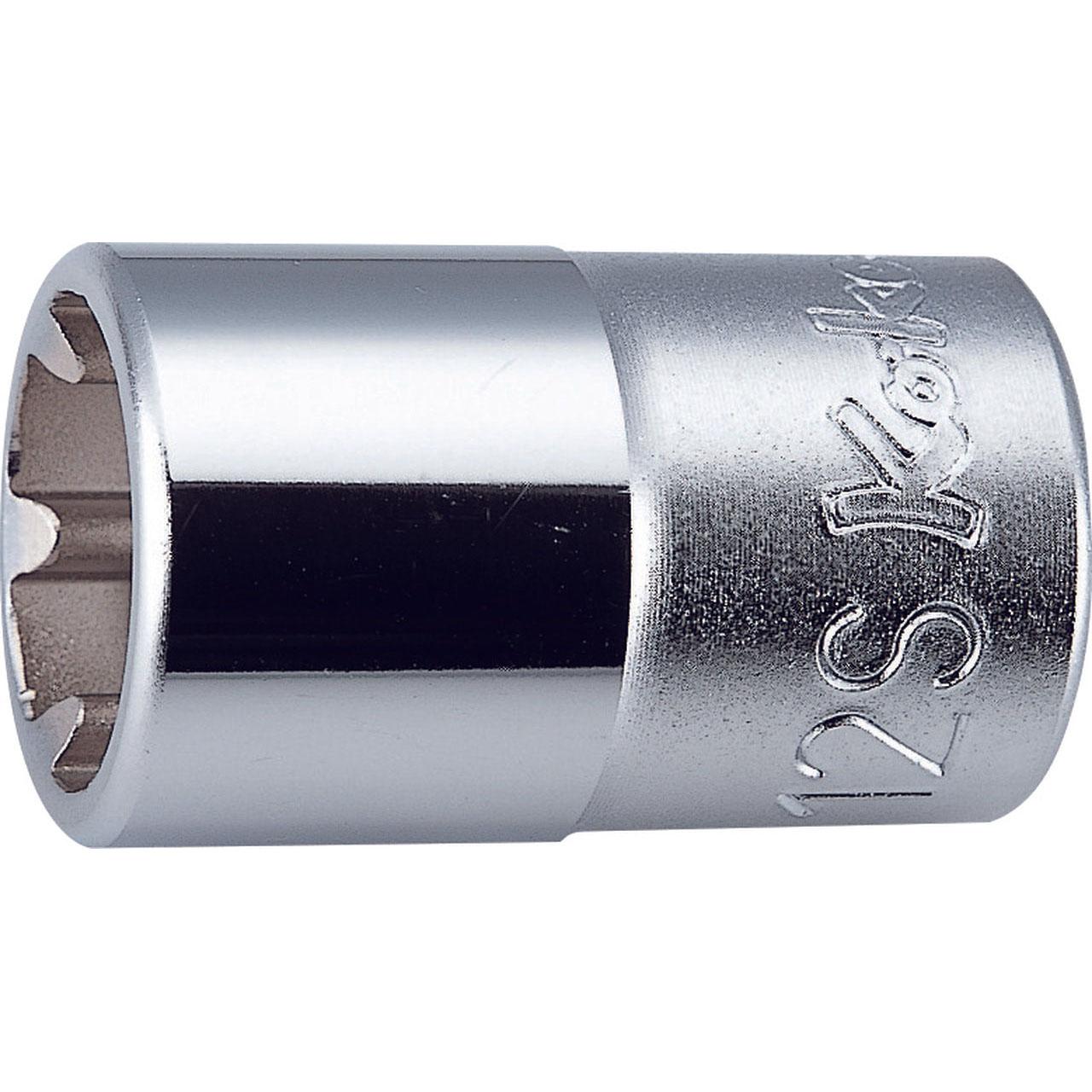 Ko-ken 4400LH-12S 1/2 Sq. Dr. Socket  12S  Length 37mm Fashion