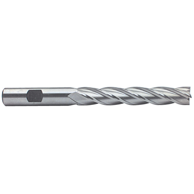 Morse Cutting Tools MT2143830 5/8" x 5/8" x 4" x 6 1/8" 4 Flute Single End HSS Finishing Non-Center Cutting End Mill-Uncoated Series/List #1901 Fashion