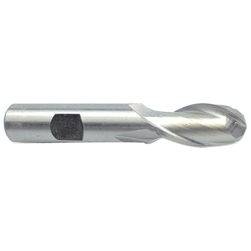Morse Cutting Tools MT2043115 3/8" Dia. x 3/8" Shank x 3/4" DOC x 2-1/2" OAL, HSS Uncoated, 2 Flute, Ballnose End Mill Series/List #1887 Online now