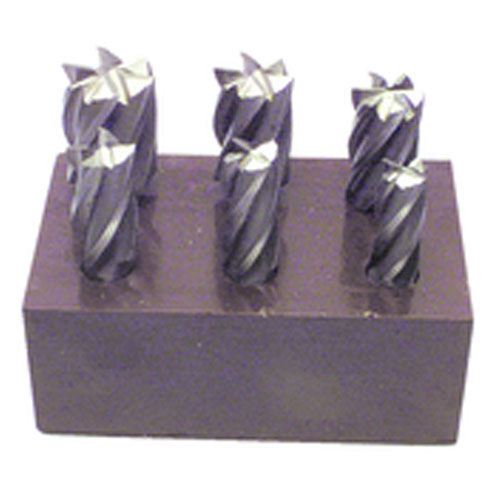 Morse Cutting Tools MT2245021 6 Pc. HSS Reduced Shank End Mill Set Hot on Sale