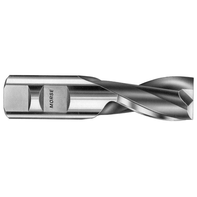 Morse Cutting Tools MT2343319 14 mm x 1/2" x 1 1/8" x 3 1/8" 2 Flute Single End HSS Finishing Center Cutting End Mill-Uncoated Series/List #1898M Fashion