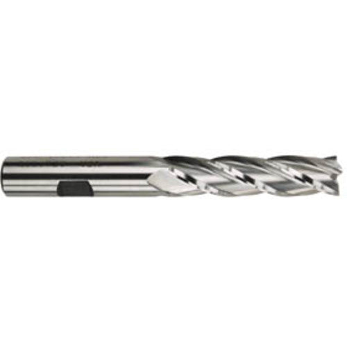Morse Cutting Tools MT2244187 11/2" x 1" x 4" x 61/2" 4 Flute Single End HSS Finishing Center Cutting End Mill-Uncoated Series/List #4551 Online now
