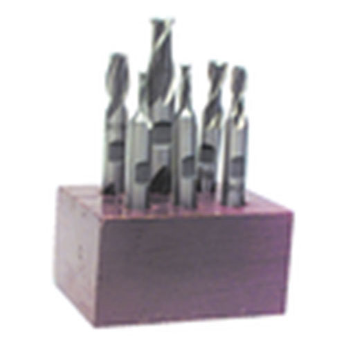 Morse Cutting Tools MT2245010 6 Pc. HSS Double-End End Mill Set Fashion