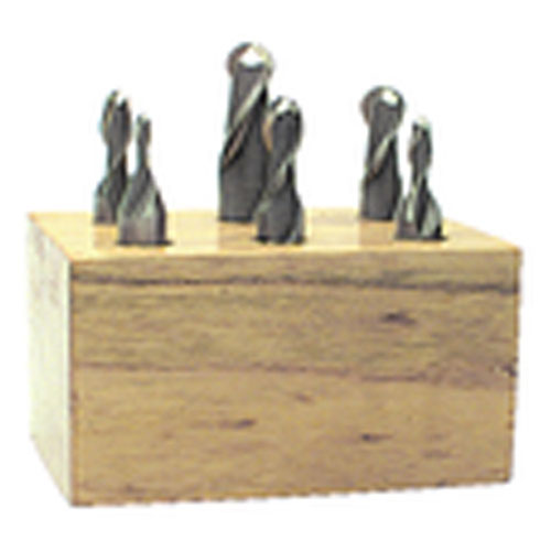 Morse Cutting Tools MT2245001 6 Pc. HSS Single-End End Mill Set Sale