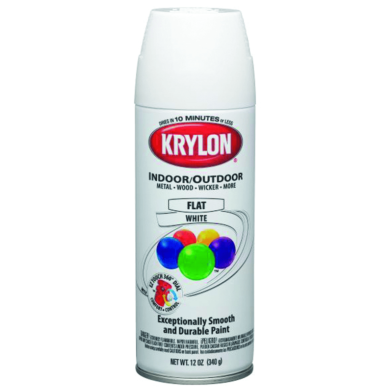 Krylon LP40K1502 16oz Flat White Krylon Paint Online Sale