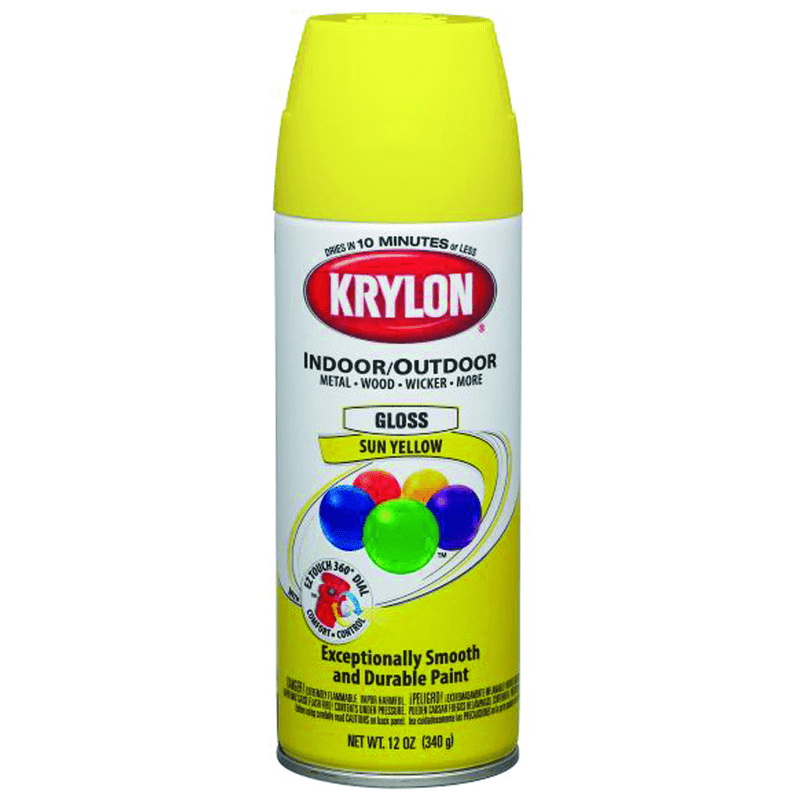 Krylon LP40K1806 16oz Sun Yellow Krylon Paint Online now