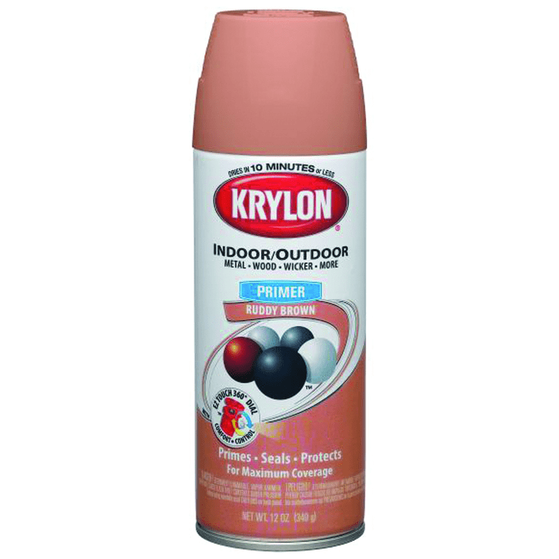 Krylon LP40K1317 16oz Brown Krylon Primer Hot on Sale