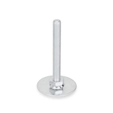 JW WINCO GN40-80-5/8X11-75-A1-UK GN 40 Leveling Feet Steel, Tapped Socket or Threaded Stud Type Online Hot Sale