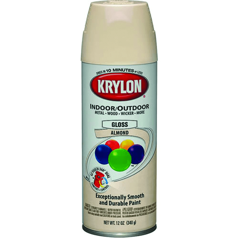 Krylon LP40K1506 16oz Almond Krylon Paint Fashion