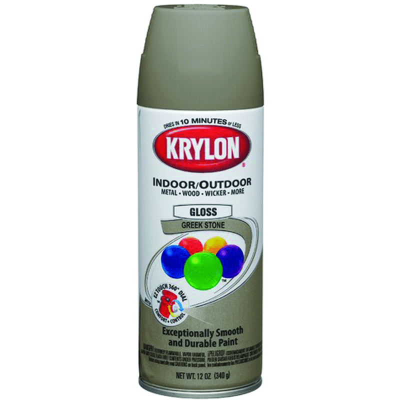 Krylon LP40K1605 16oz Stone Gray Spray Paint Hot on Sale