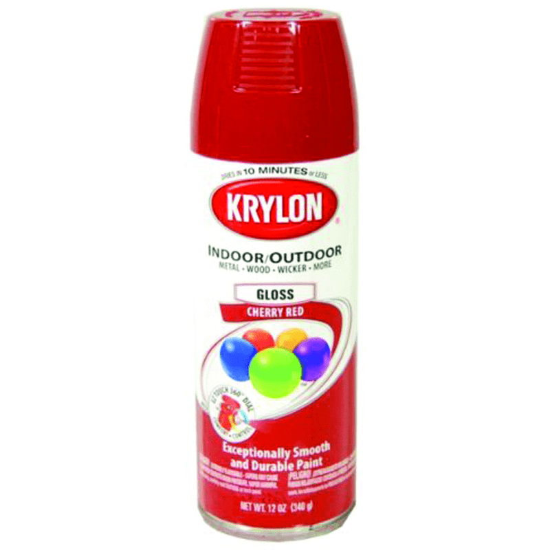 Krylon LP40K2101 16oz Cherry Red Spray Paint Discount