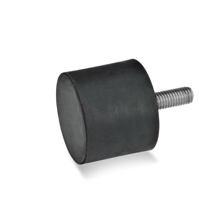 JW WINCO GN452-15-30-M4-S-55 RUBBER BUMPER STAINLESS, THREADED STUD Discount