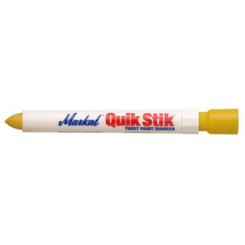 La-Co/Markal LH5261053 Quik Stik Marker – Model 61053 – Yellow Hot on Sale