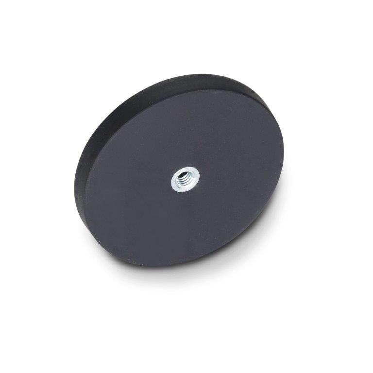 JW WINCO GN51.5-ND-22-SW RETAINING MAGNET W/ TAPPED THREAD, RUBBER JACKET Sale