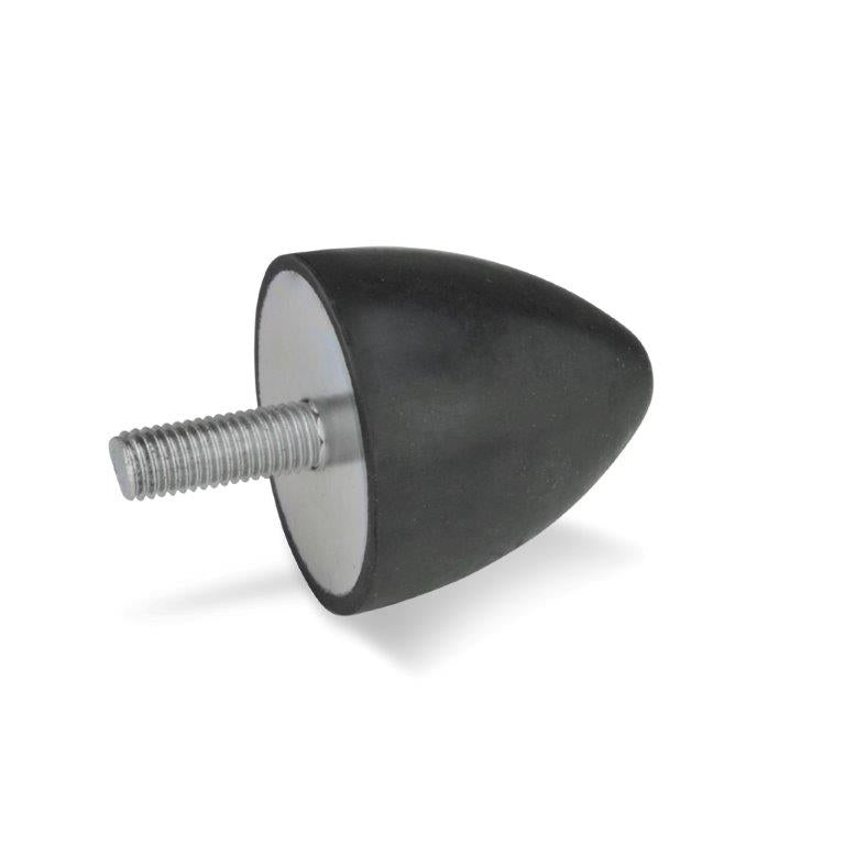 JW WINCO GN453-20-24-M6-S-55 RUBBER BUMPER CONE STAINLESS,THREADED STUD Discount