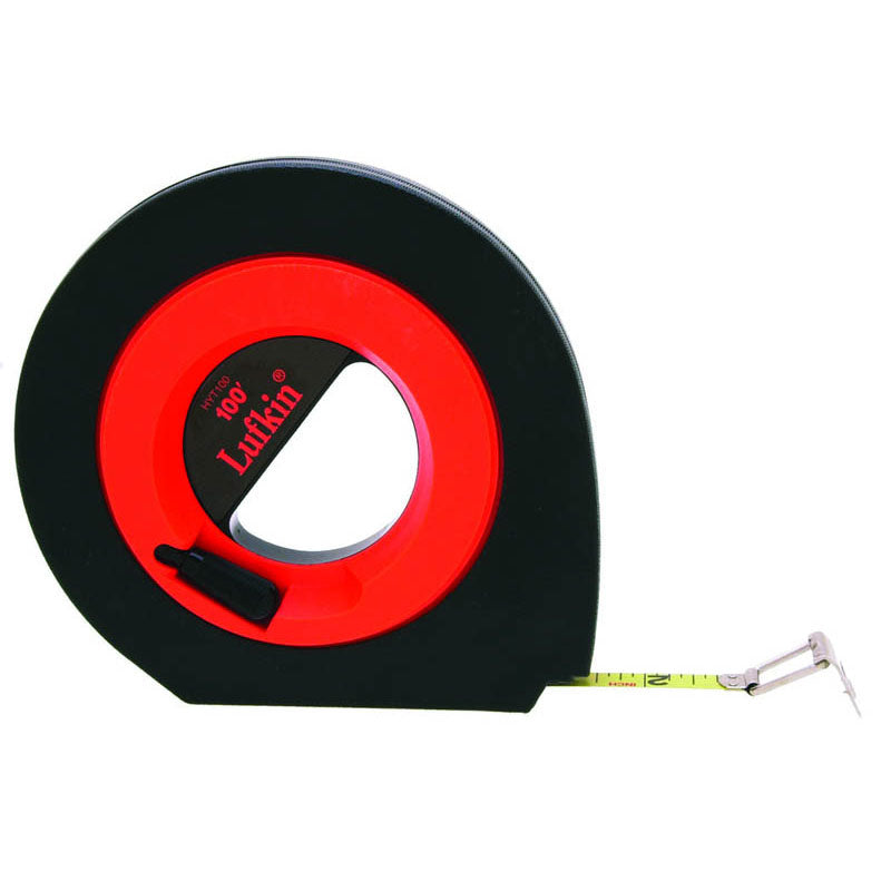 Lufkin MZ50HYT100 #HYT100 – 3/8″ x 100′ – Hi-Viz® Speedwinder® Steel Tape Measure Fashion