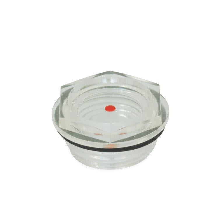 JW WINCO TLT-G3/4 TLT-3/4 OIL LEVEL SIGHT GLASS PLASTIC NBR SEAL-W/MARKING Online Sale