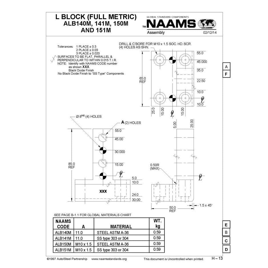 NAAMS L-Blocks ALB151M Online now