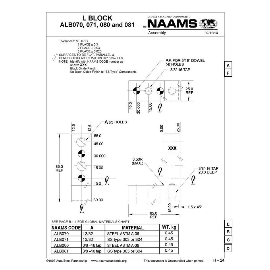 NAAMS L-Blocks ALB071 Online Sale
