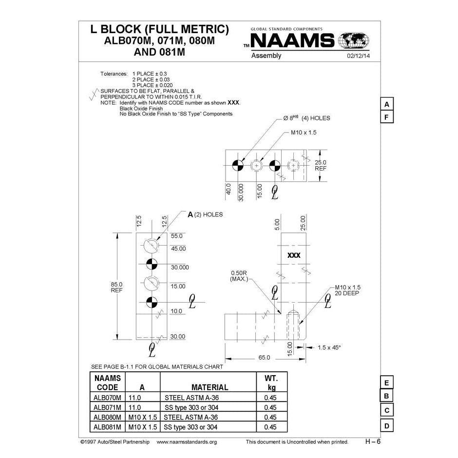 NAAMS L-Blocks ALB070M Online