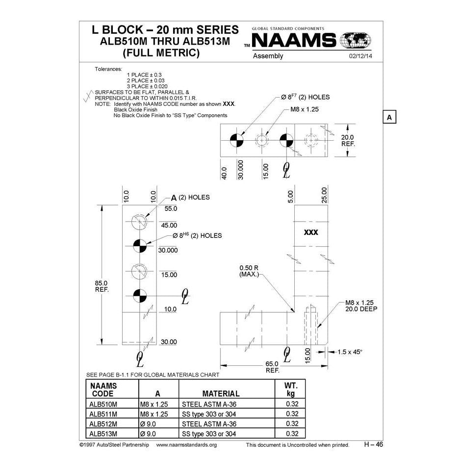 NAAMS L-Blocks ALB511M Online Hot Sale