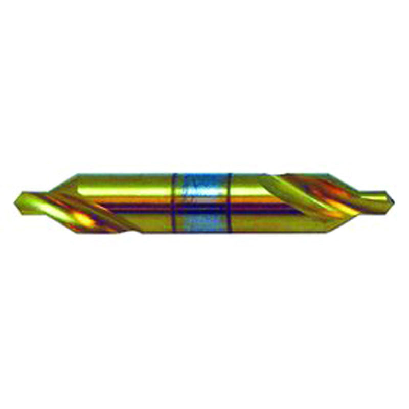 Keo AV4210982TIN #9 x 3-5/8" OAL 82 Degree HSS Plain Combined Drill and Countersink TiN Fashion