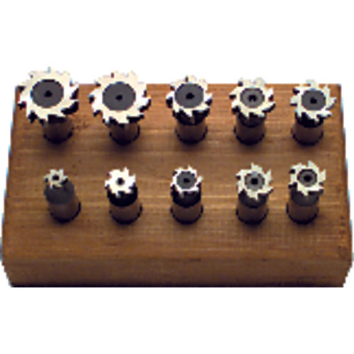 Keo AV4360105 10 Pc. HSS Woodruff Keyseat Cutter Set Online Hot Sale