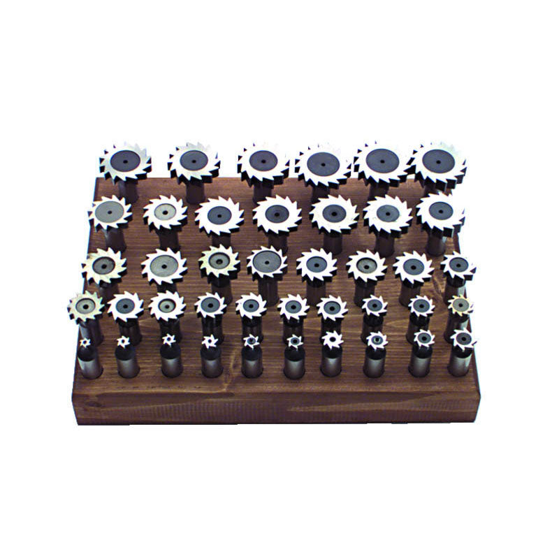 Keo AV4360000 41 Pc. HSS Straight Tooth Woodruff Keyseat Cutter Set Hot on Sale