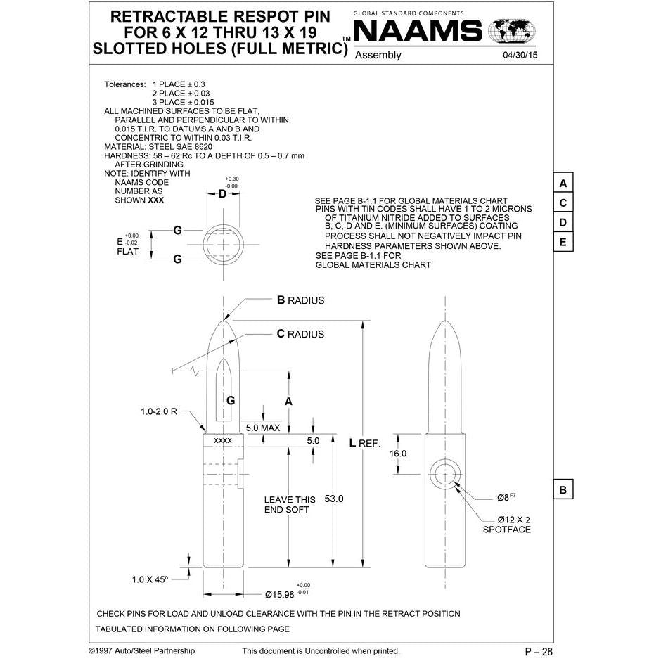 NAAMS Respot Pin ARE081ST Online