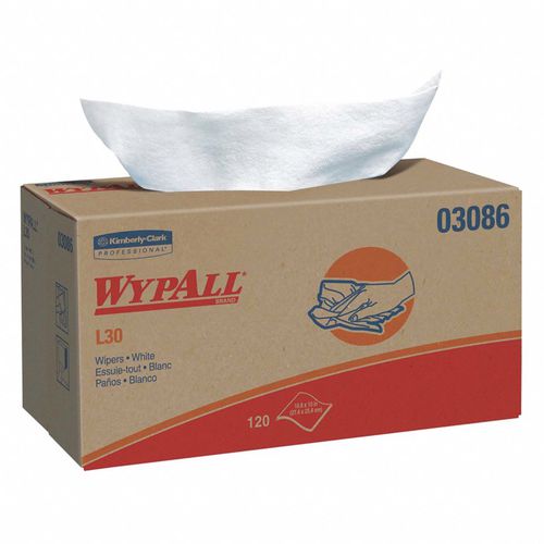 Kimberly-Clark LM5503086 10 x 11.2" – Package of 120 – WypAll Pop-Up Box Sale