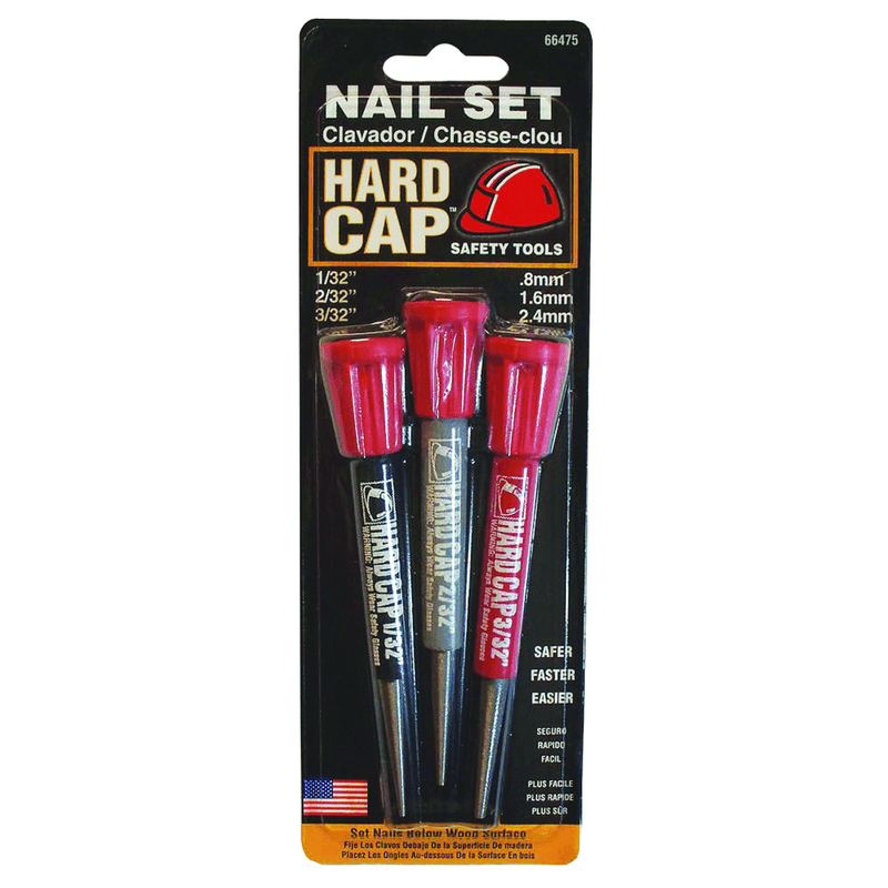 Mayhew KS5066475 3PC HARDCAP NAIL SET Supply