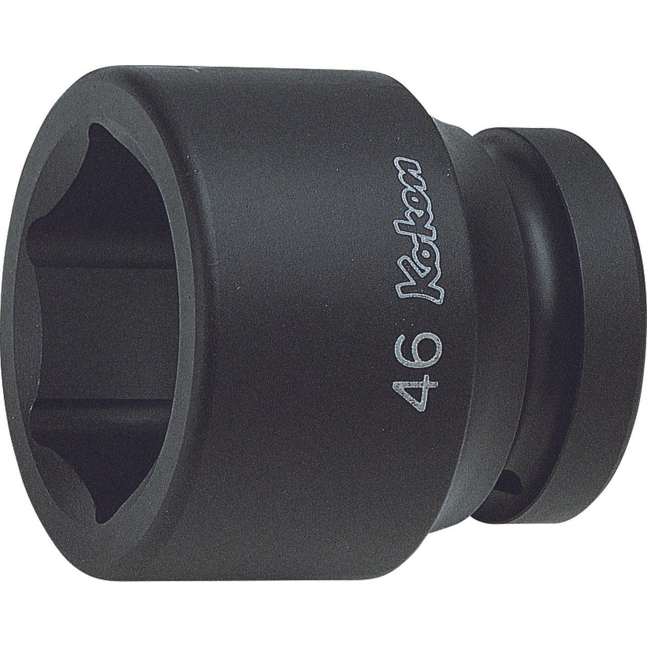 Ko-ken 18400M-38 1 Sq. Dr. Socket  38mm 6 point Length 66mm Fashion