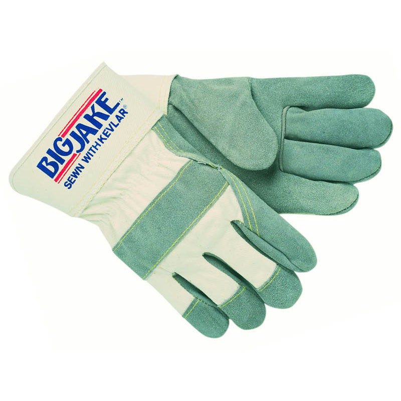 Memphis KB511700L Big Jake Leather Palm; Sewn w/Kevlar; Large – Gloves Fashion