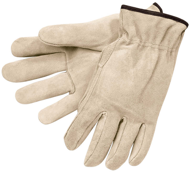 Memphis KB513120XL Drivers Glove – Natural Pearl Gray Split Leather – Select Grade – Straight Thumb – Size X-Large Online now