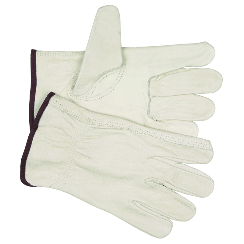 Memphis KB513213M Full Leather/Keystone Thumb 3213 Unlined Drivers Gloves – Size Medium on Sale