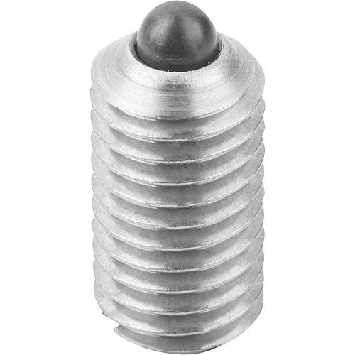 KIPP K0314.120 SPRING PLUNGER LIGHT SPRING FORCE D=M20 L=30, STAINLESS STEEL, COMP:PIN STAINLESS STEEL Online Hot Sale