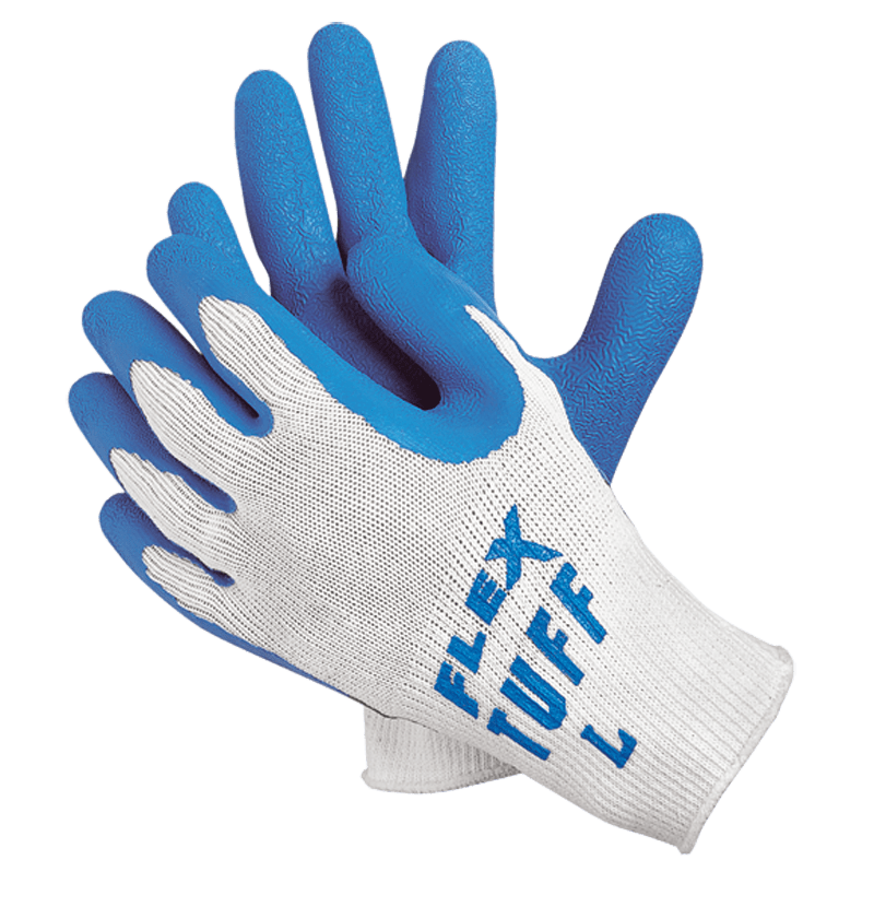 Memphis KB519680XL Flex Tuff Cotton/Poly Latex Coated Gloves – Size XL Online
