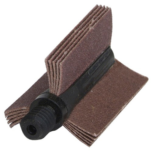 Merit MM4554131 5 1/2" X 1 1/2" Bore Polisher 240 Grit Very Fine Aluminum Oxide Fits 3 1/8"-4" Inside Diameter X Weight Cotton/Poly Backing Hot on Sale