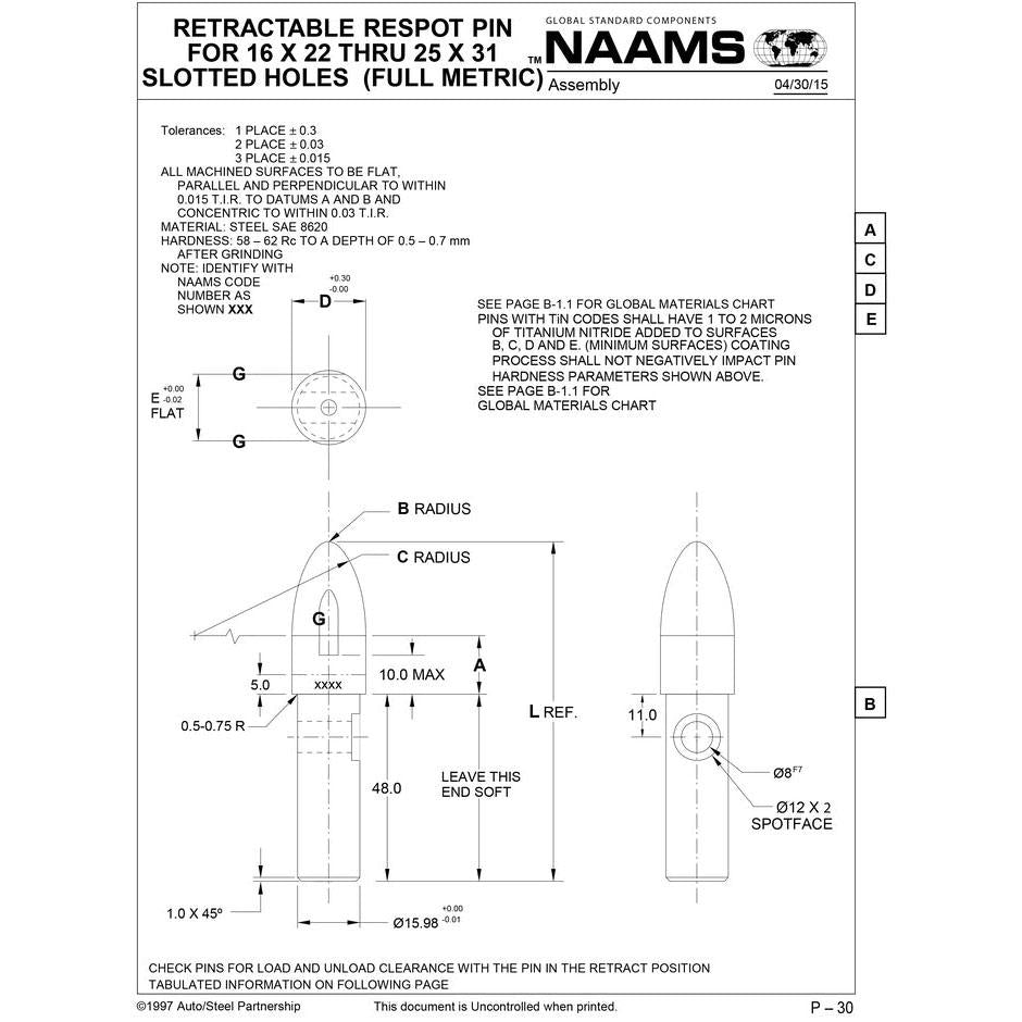 NAAMS Respot Pin ARE256ST Online