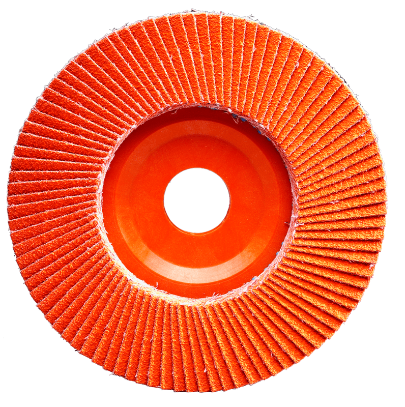 Norton Abrasives MH61FD0400255 4-1/2" x 1/4" x 7/8" SG Blaze R980P Flap Disc Type 27 Flat 80 Grit Online Hot Sale